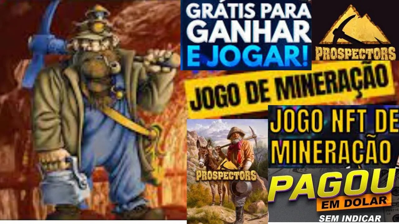 JOGO NFT GRATUITO DA REDE WAX PROSPECTORS / TUTORIAL COMPLETO