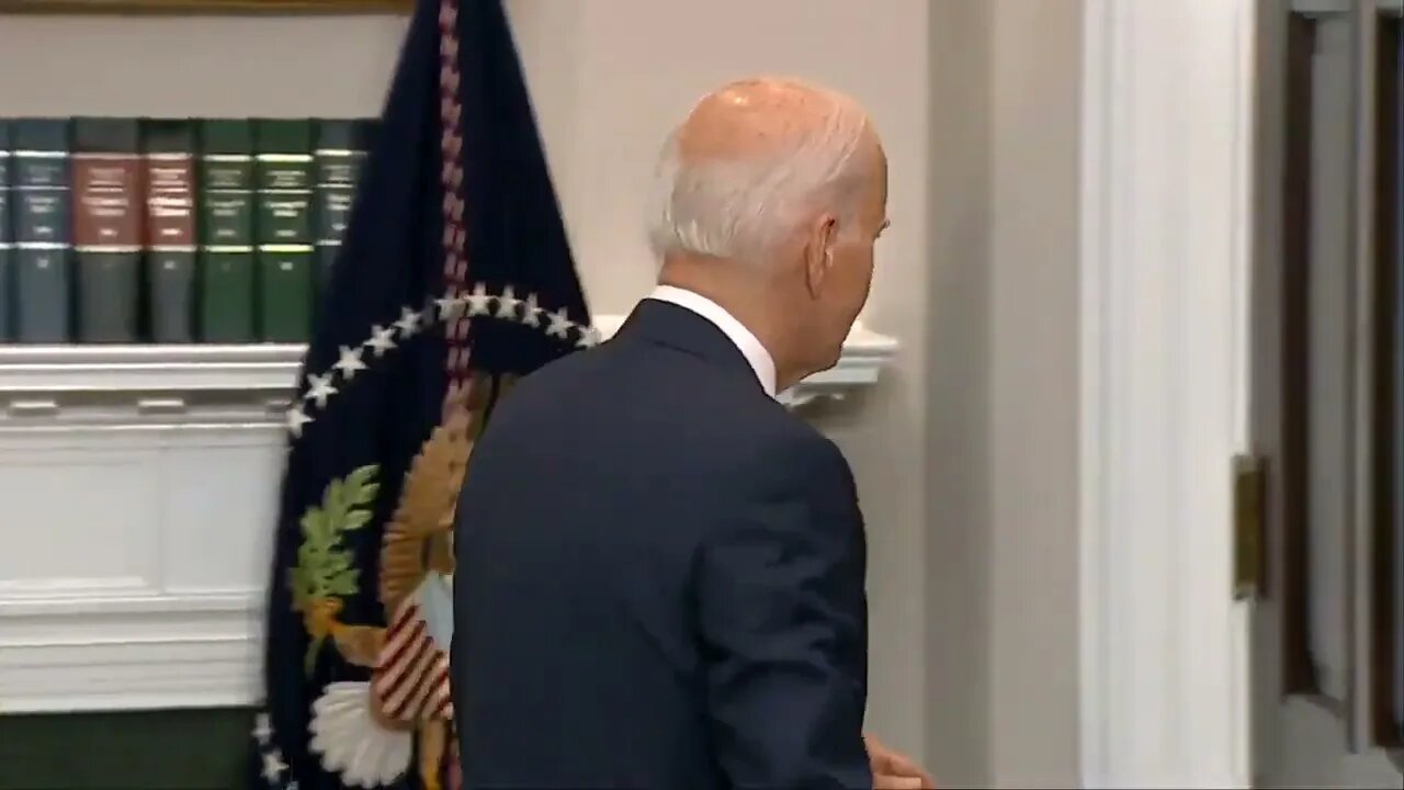 Joe Biden Walks Out And Shuts The Door As Reporters Ask If He Should Pardon Hunter Biden