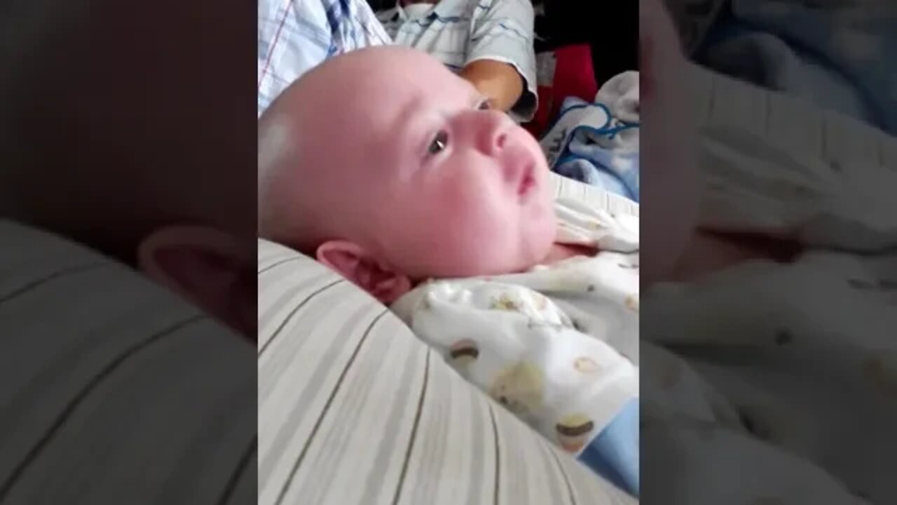 Cute Baby Boy Singing