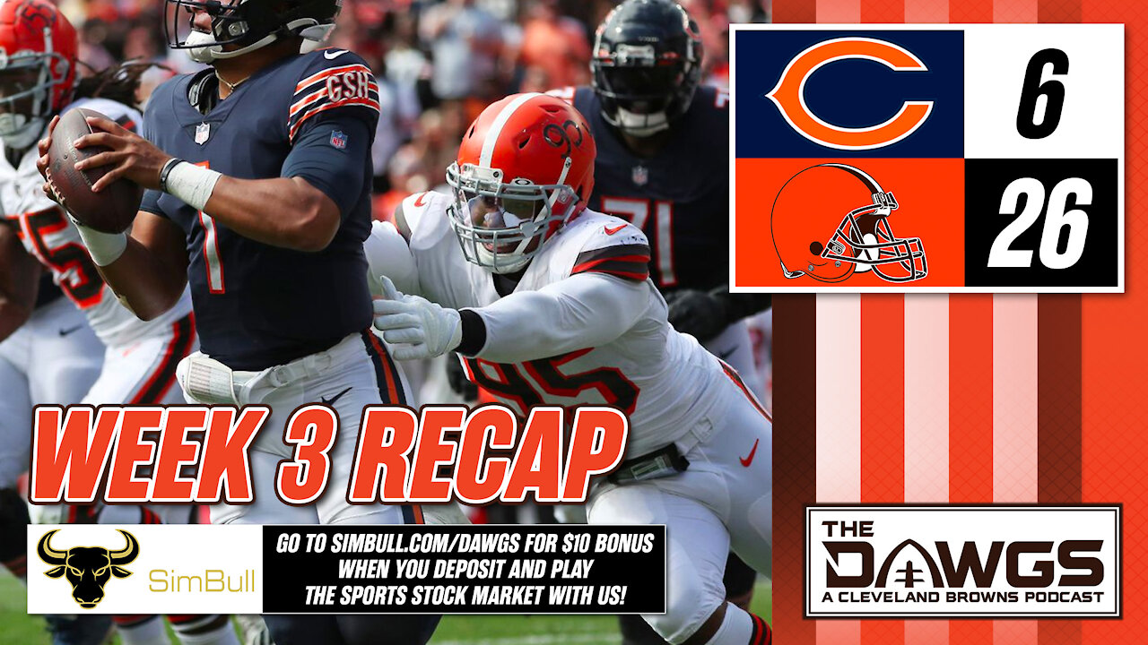 Week 3 Recap: Browns vs Bears