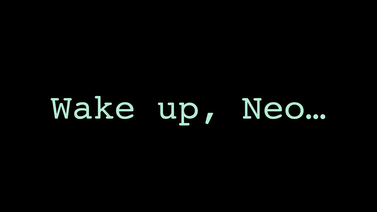 Wake Up Neo...This Is The Best Time To Wake People Up From Their Sleep