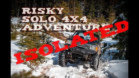 Dangerous? Solo 4x4 Adventure To Remote Cabin On Vancouver Island | Toyota World Runners