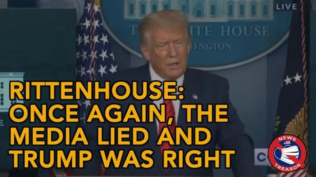 Once Again, The Media Lied And Trump Was Right