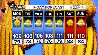 Excessive heat warning issued for the Valley