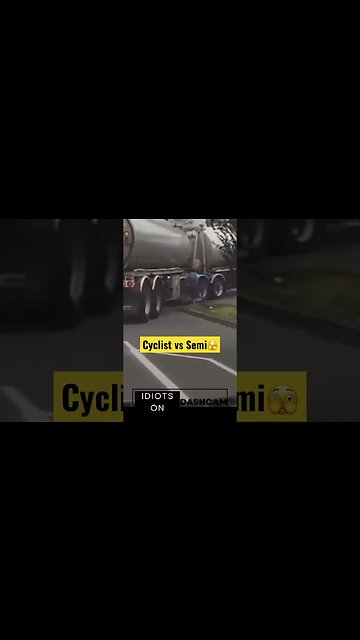 Semi Truck Runs Over Woman #Cyclist Bike