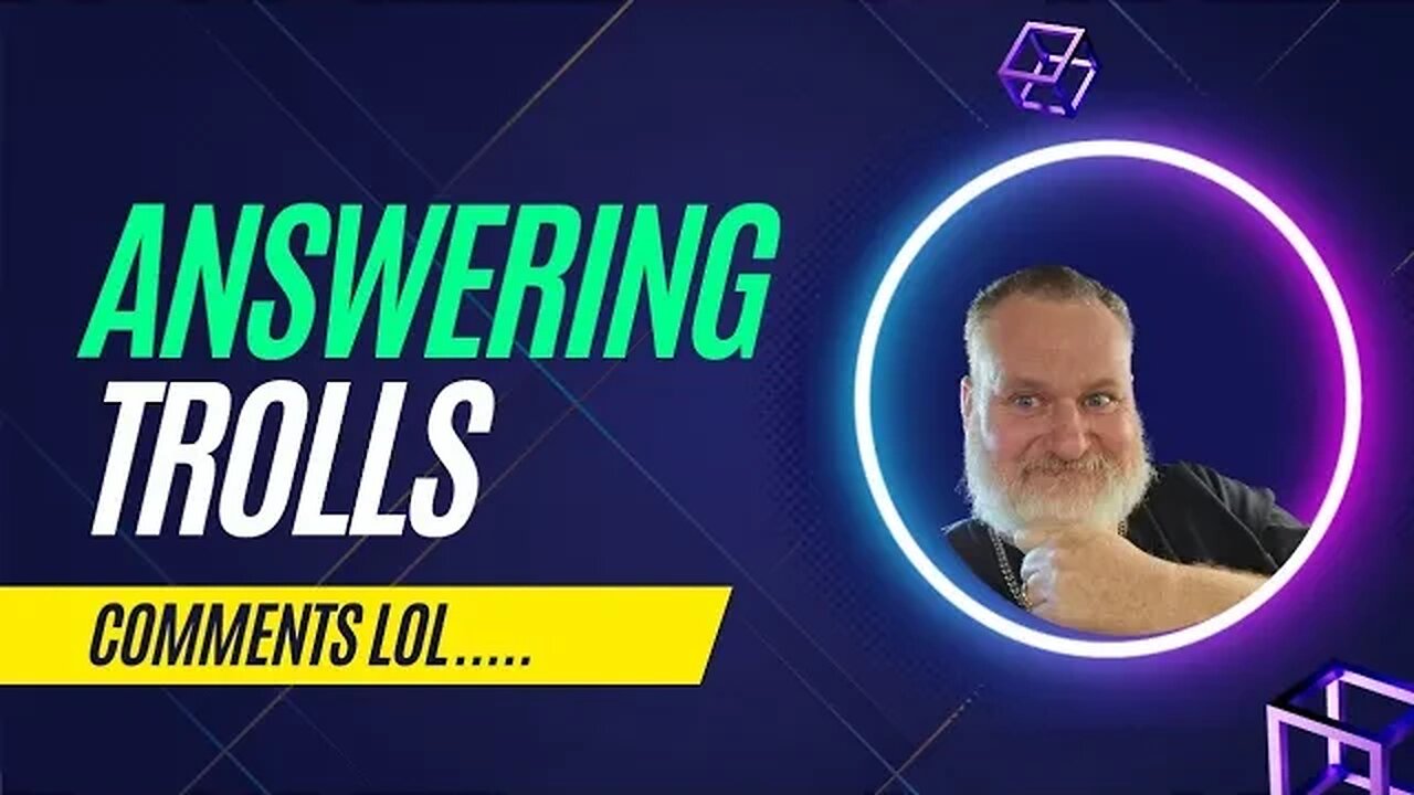 Reading Mean Comments From Trolls And Answering Them..... Comment Commentary