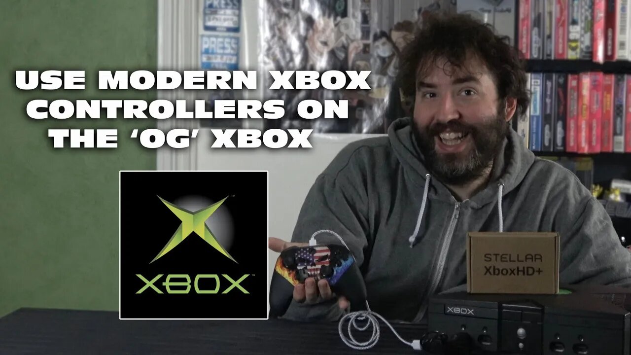 Using Xbox One/Series X Controllers on OG Xbox! - Adam Koralik