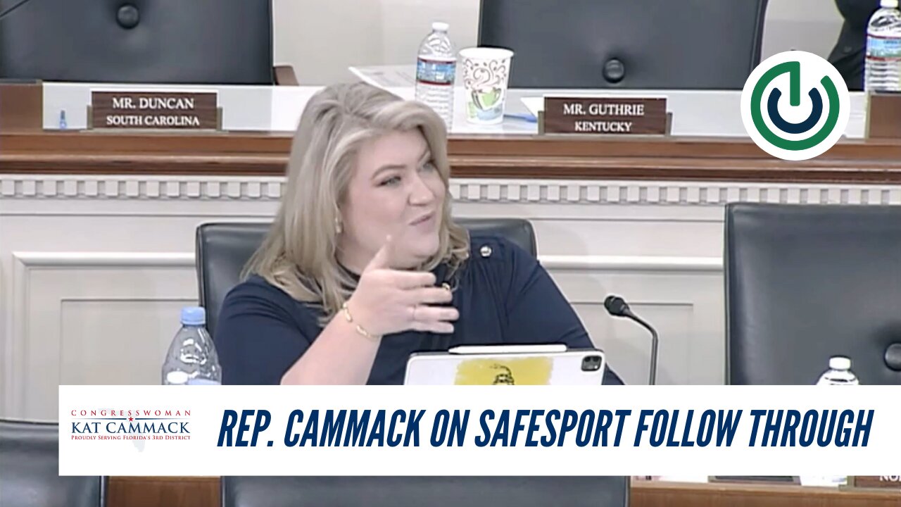 Rep. Cammack On SafeSport Follow Through