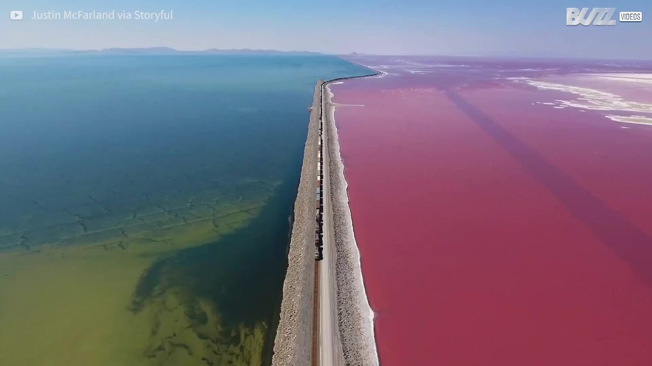 I magnifici colori dei laghi salati dello Utah