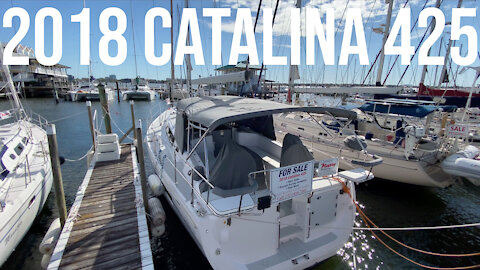 2018 Catalina 425 Sailboat Walkthrough