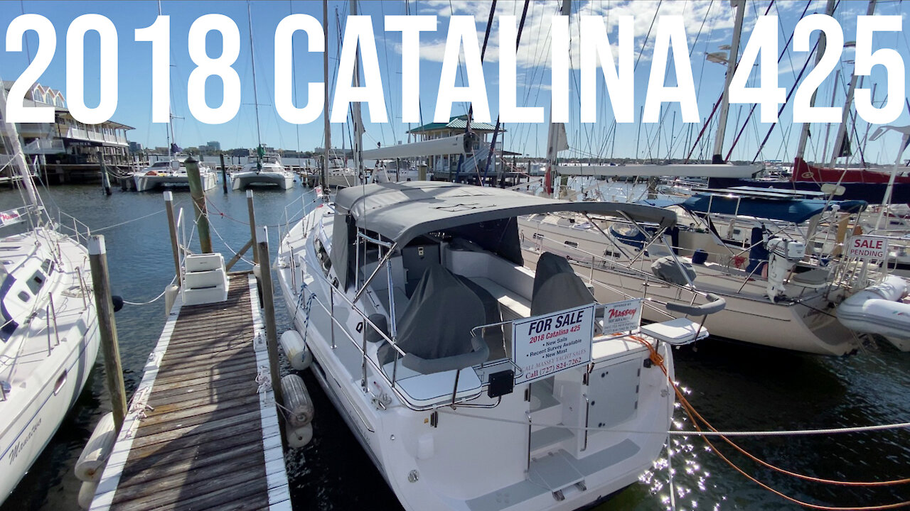 2018 Catalina 425 Sailboat Walkthrough