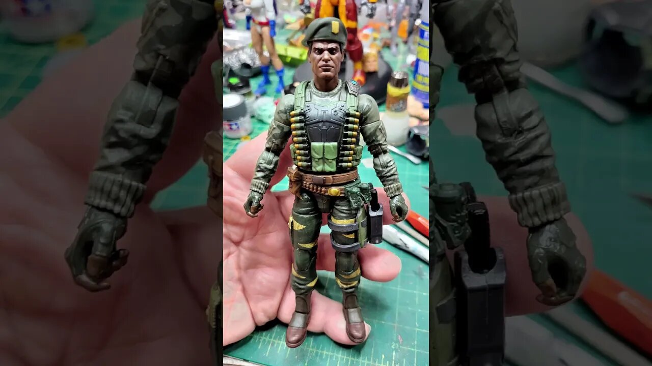 Customizing Projects - Marvel Legends, DC Multiverse, G.I. Joe Classified Series #shorts