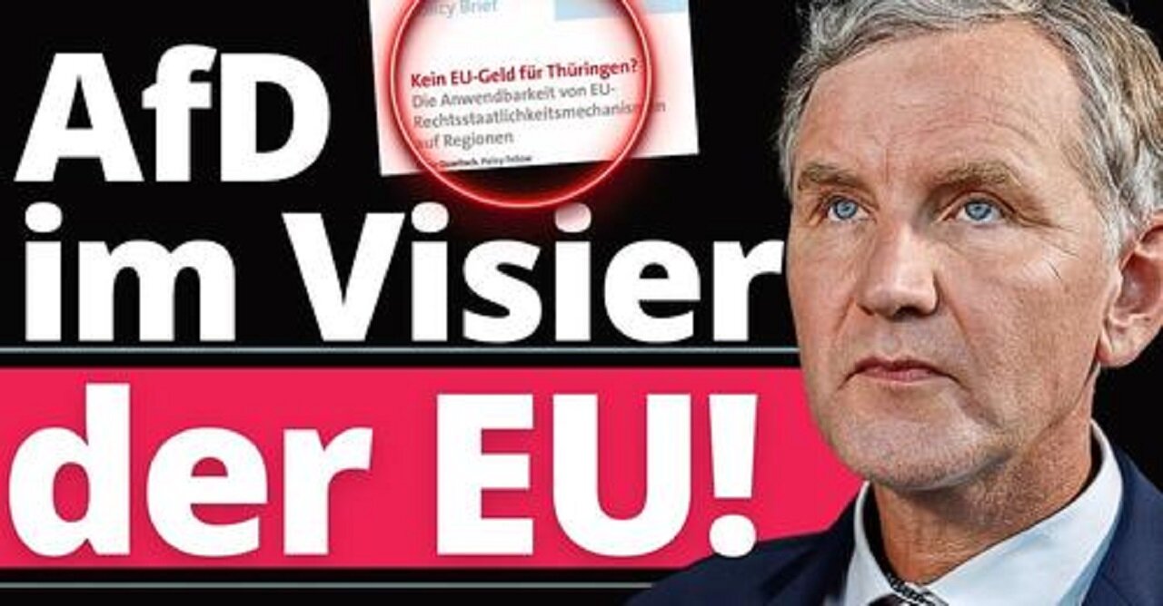 Thüringen: EU könnte AfD Regierung Gelder streichen!