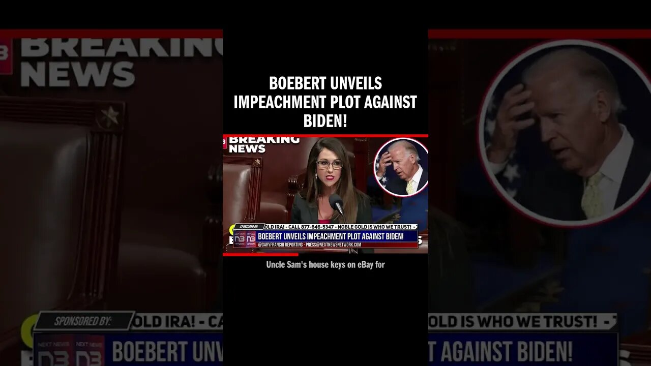 Boebert Unveils Impeachment Plot Against Biden!