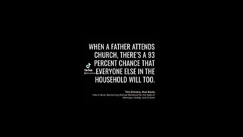 Father's... Your family needs you!!!