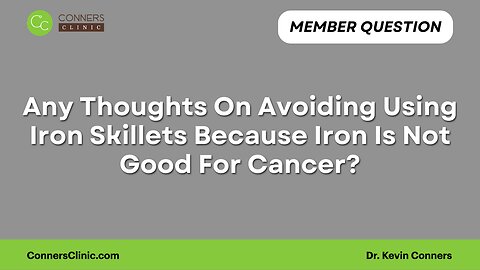 Any Thoughts On Avoiding Using Iron Skillets