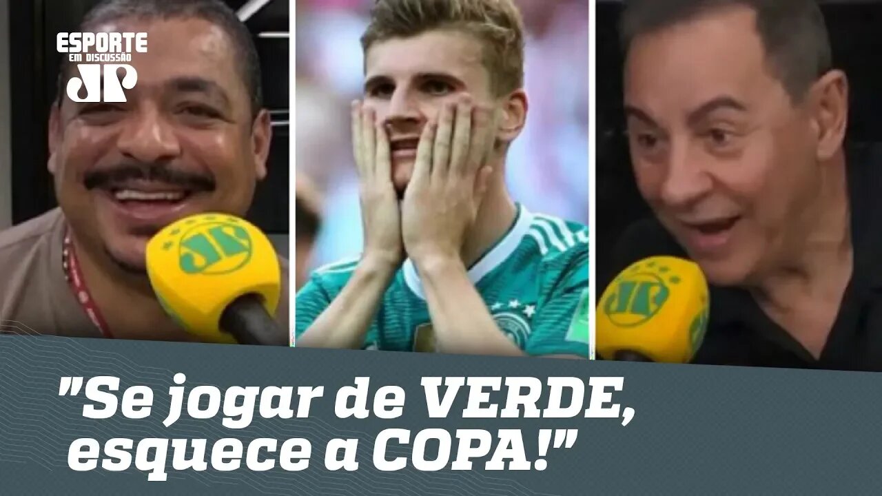 "Se jogar de VERDE, esquece a COPA do MUNDO!"