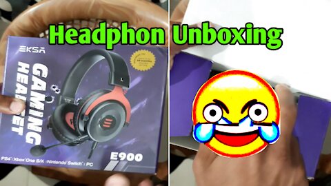 My Gaming Headphone unboxing | Watch Till End 🤣