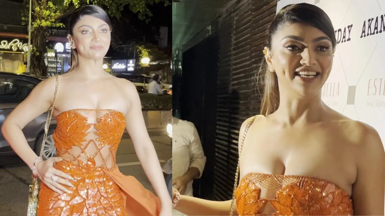 Bigg Boss OTT 2 contestant Akanksha Puri looks charming as she steps out to celebrate her birthday 🎂