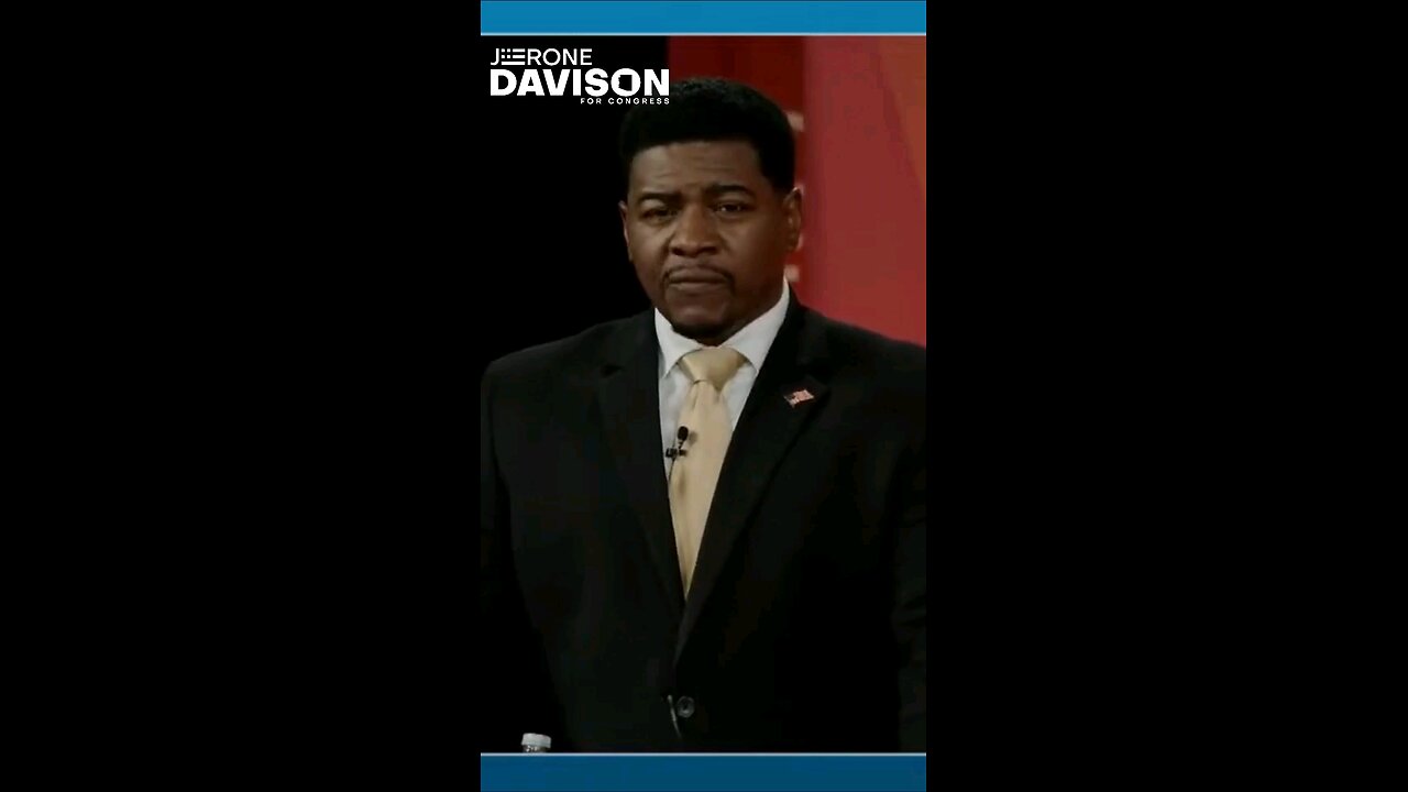 Jerone Davison acknowledges Jesus Christ as Lord During Debate