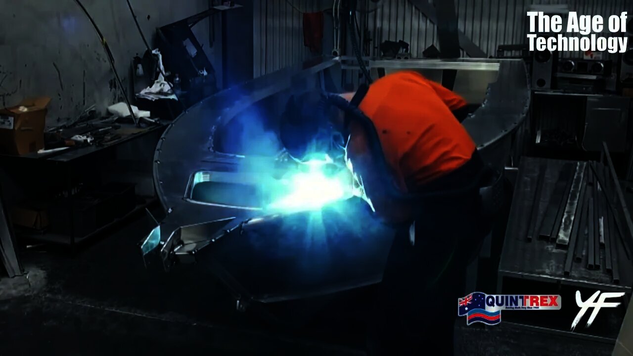 Удивительный процесс изготовления алюминиевых лодок из алюминиевого лома. Экструзия алюминия