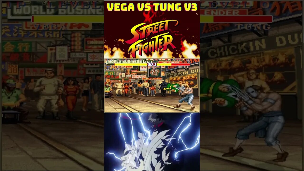 VEGA VS TUNG V3#shorts