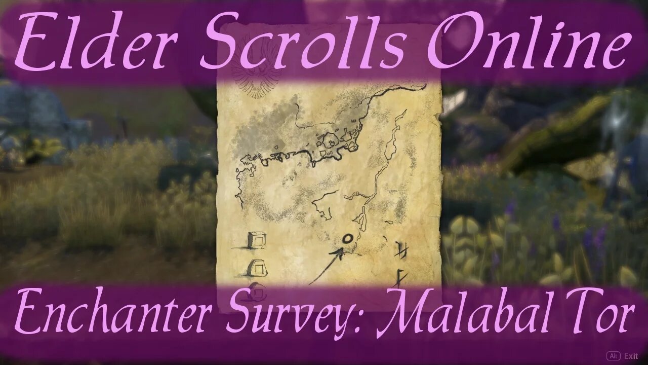 Enchanter Survey: Malabal Tor [Elder Scrolls Online]