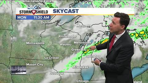 Michael Fish's NBC26 weather forecast