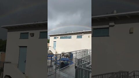 GORGEOUS Los Angeles Rainbow! #shorts