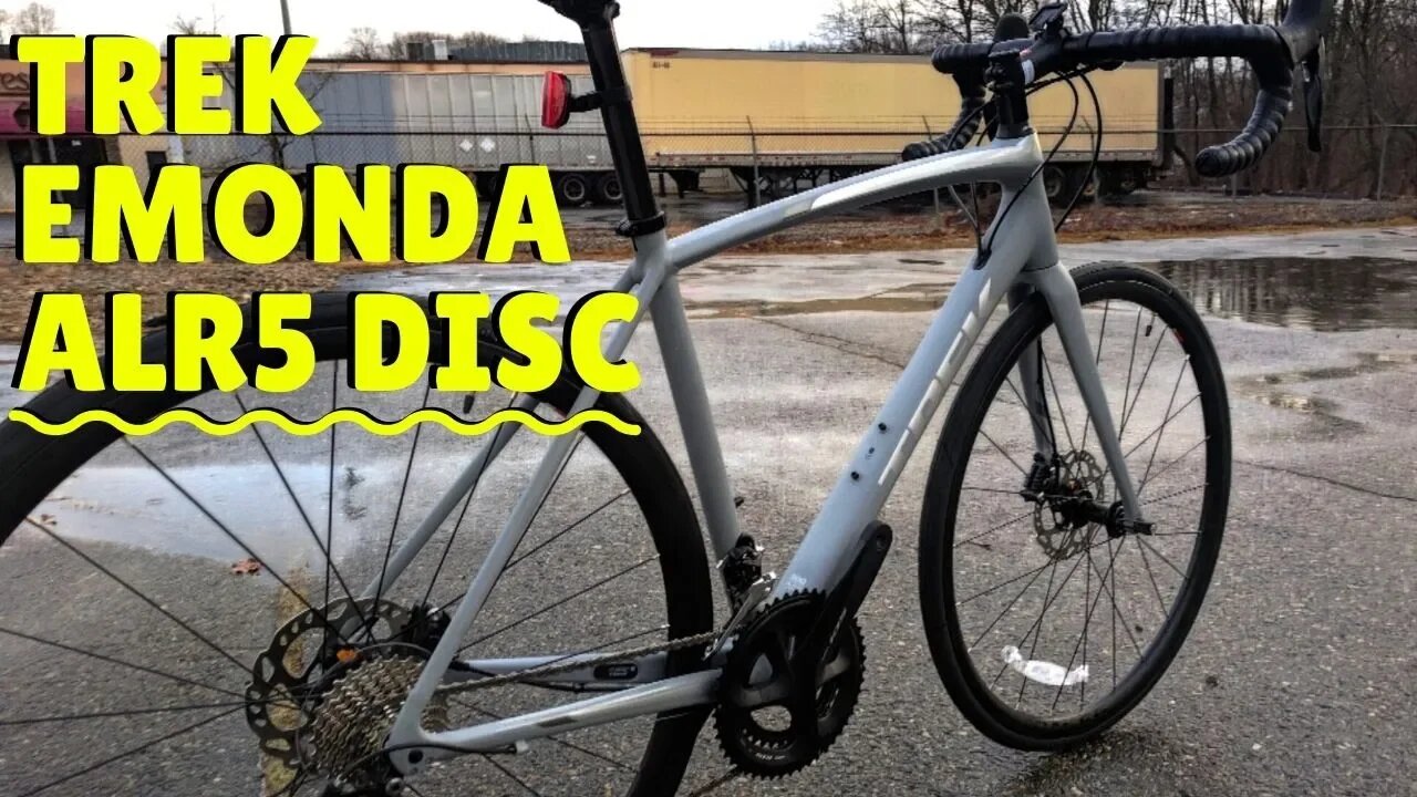 Fast Alloy Disc Road Bike - Trek Emonda ALR 5 Disc Lightweight Road Bike Review and Weight