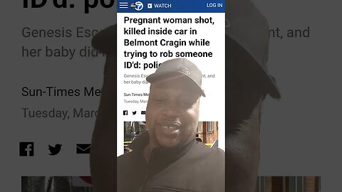 Pregnant woman shot while trying to rob somebody Smh.