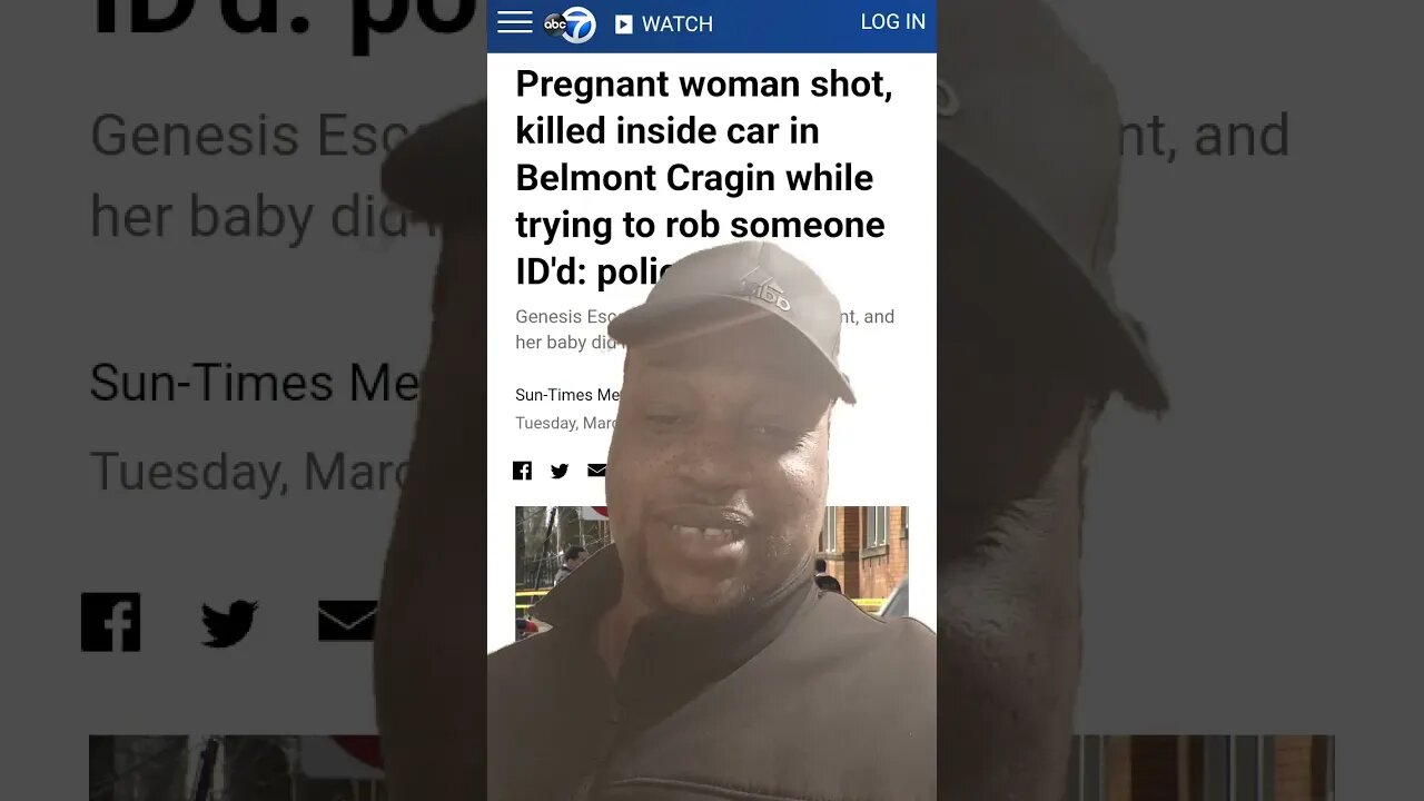 Pregnant woman shot while trying to rob somebody Smh.