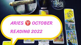 ARIES ♈🐏 OCTOBER 2022 MONTHLY TAROT READING