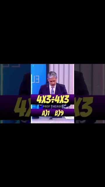 Desafio! Qual o valor da expressão? #shorts #proftheago