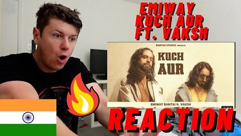 EMIWAY - KUCH AUR (OFFICIAL MUSIC VIDEO) ft. VAKSH ((IRISH GUY REACTION!!))