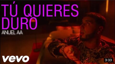 Anuel - TU QUIERES DURO (Video Oficial)