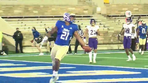 Tulsa Football rallies from 17-3 deficit to beat East Carolina