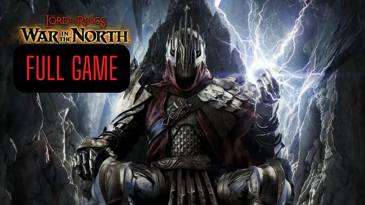 The Lord of the Rings War in the North FULL GAME Walkthrough Playthrough - No Commentary(HD 60FPS)