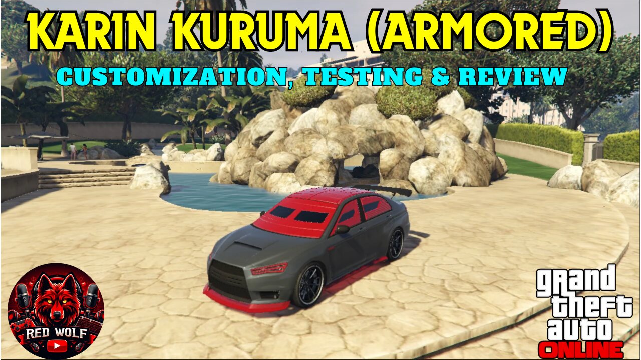 GTA 5 Online - Karin Kuruma (Armored) Customization, Testing & Review