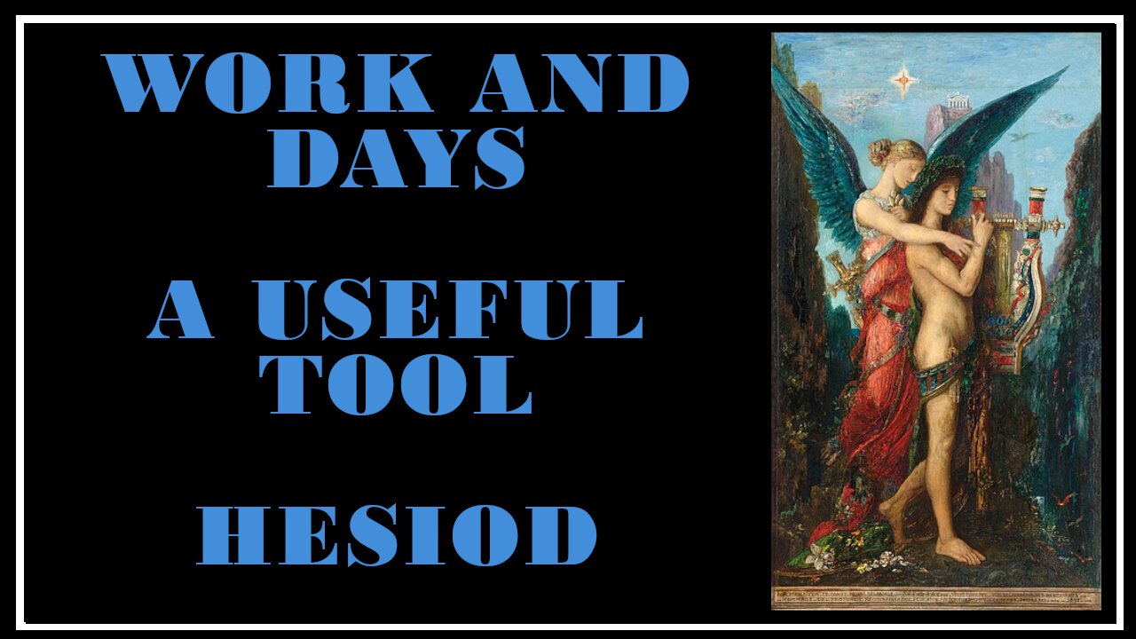 Ancient Lore: Hesiod's Work And Days -A Reading into the Record