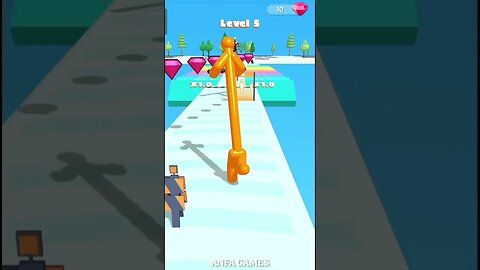 Portal Parkour 🔥 Tall Man Run Level 5 #gameplay #gameshorts #shortsfeed #tallmanrun #games #shorts