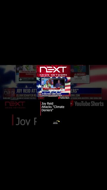 Joy Reid Attacks "Climate Deniers" #shorts