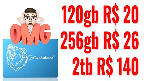 SSD 128gb por R$20, 256gb por R$26, 2TB por R$140 do Aliexpress. Pode confiar?