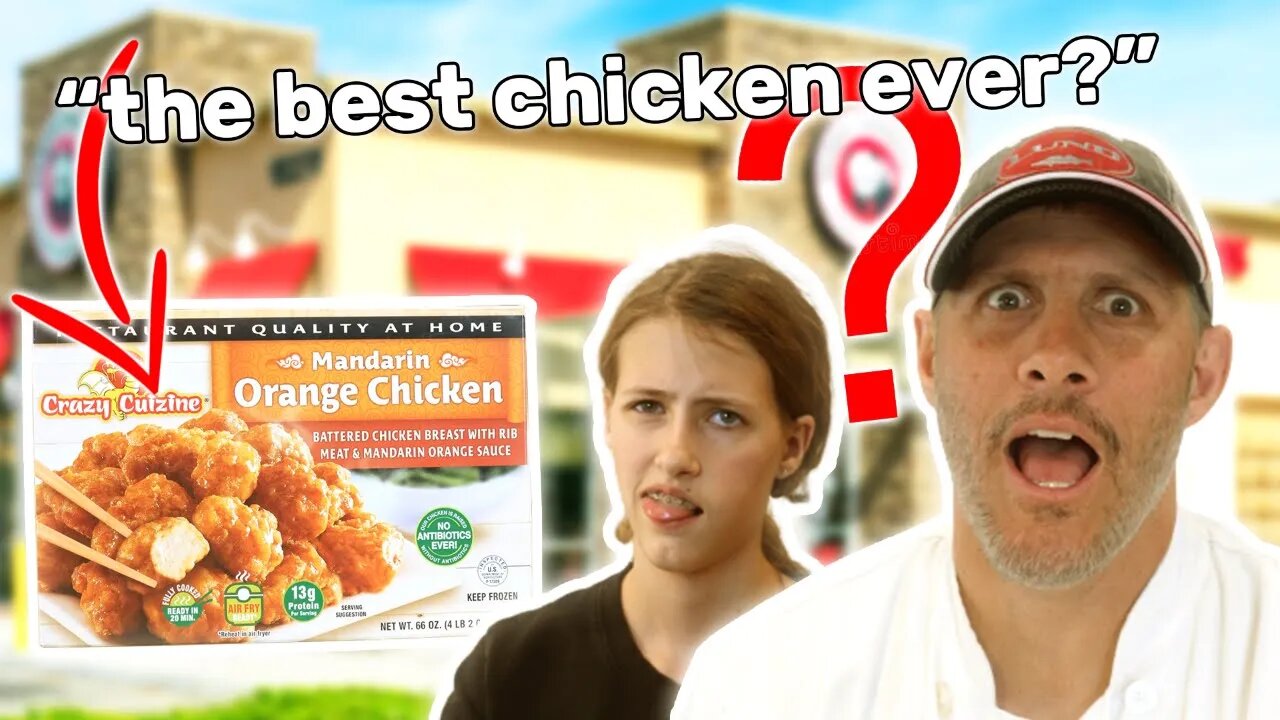 Mandrin Orange Chicken From Costco | Chef Dawg