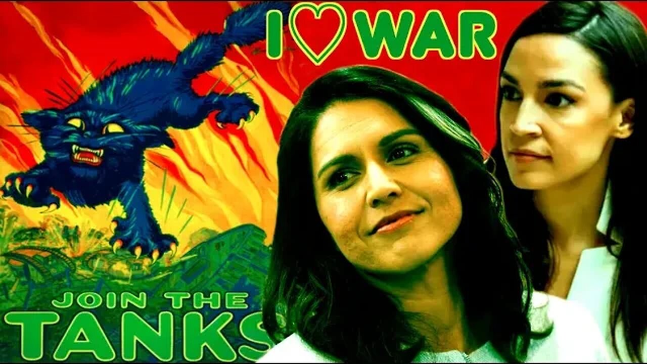Neither Tulsi or AOC are Anti War | Tulsi Gabbard & AOC are TWO sides of the SAME PERFORMATIVE COIN