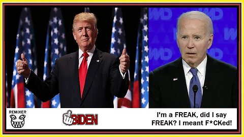 biden is a FREAK and will be replaced by the democrat communist party