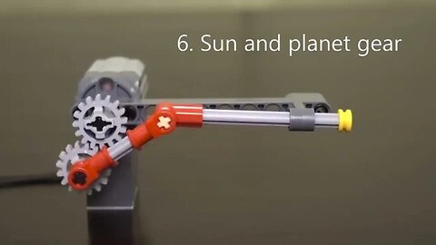 Mechanical Principles combined in a Useless Lego Machine