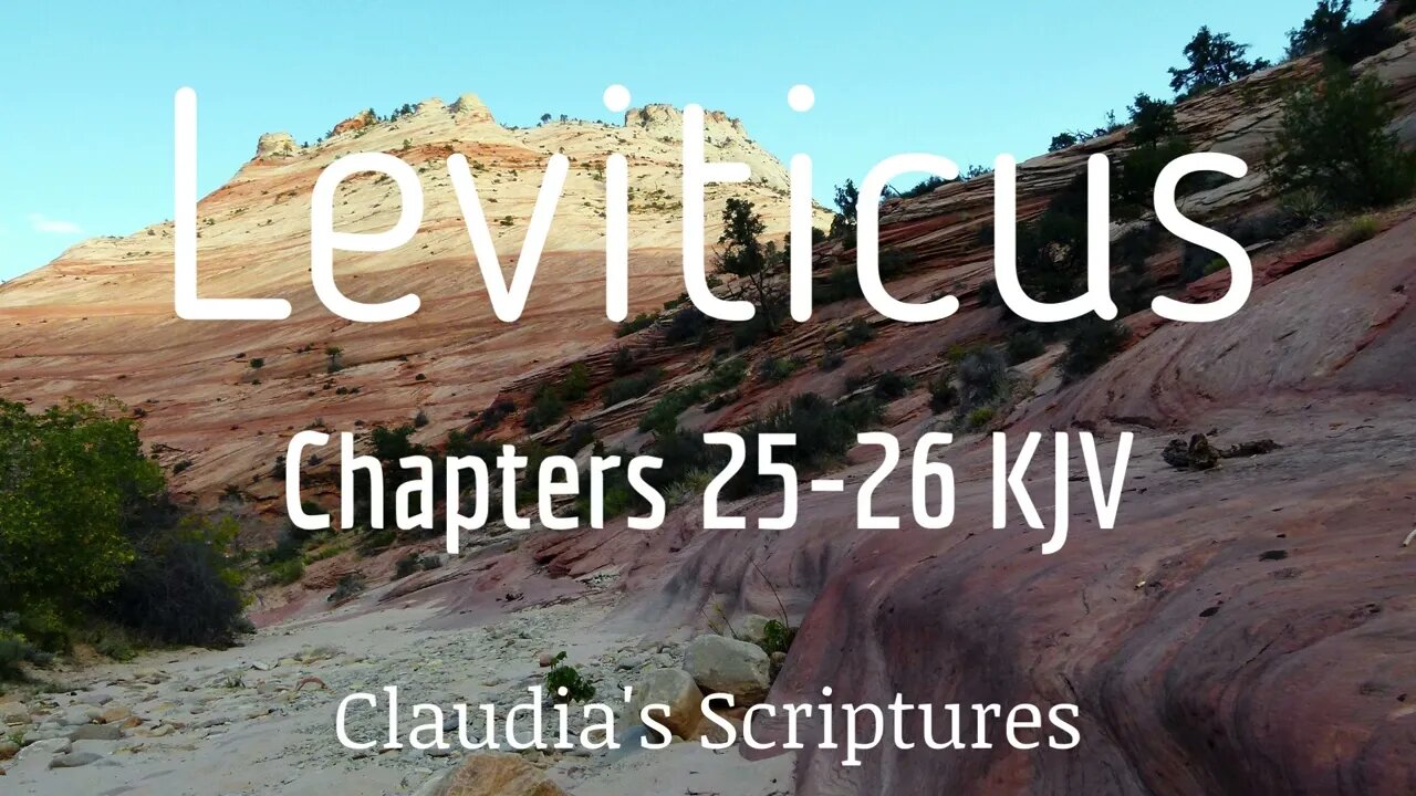 The Bible Series Bible Book Leviticus Chapters 25-26 Audio