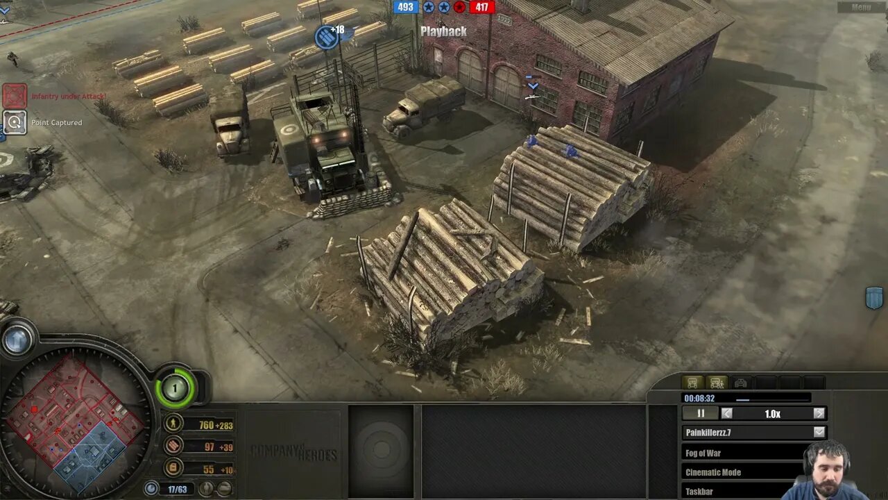 Painkillerzz 7 (UKF) vs Zvjer BIH (PE) || Company of Heroes 1