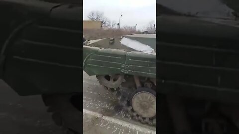 Ukraine War.- Abandoned Russian Armor near Kherson